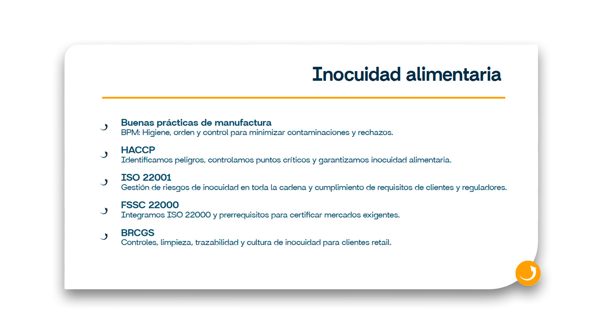 Hi Studio inocuidad alimentaria