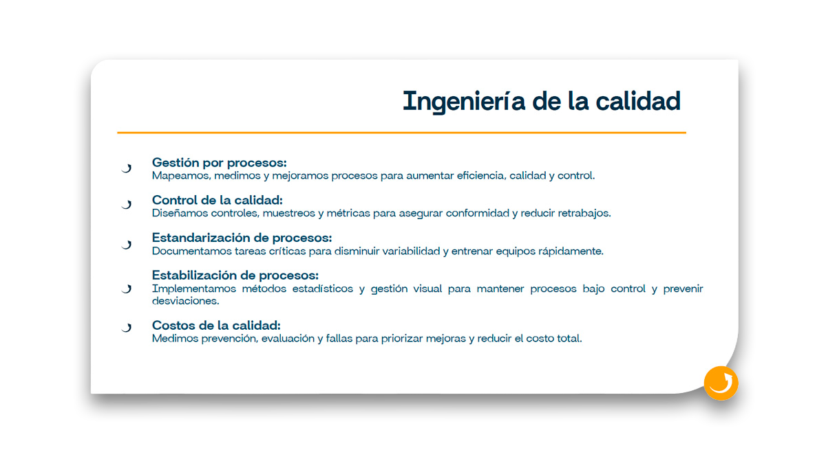 Hi Studio ingeniería de calidad